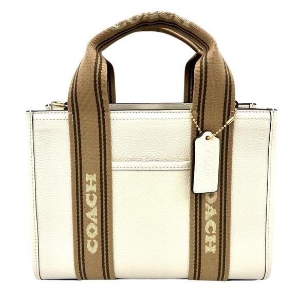 OTHERS Handbags - Coach Smith Tote Bag 24 2-way Shoulder CBH14IMCAH Leather Chalk Multi Women's...